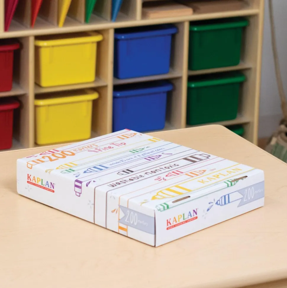 Washable Fine Tip Marker Class Pack 200 Per Box