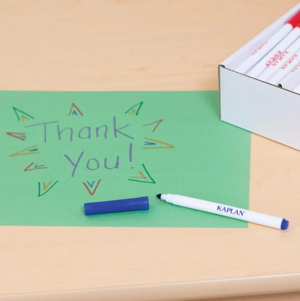 Washable Fine Tip Marker Class Pack 200 Per Box