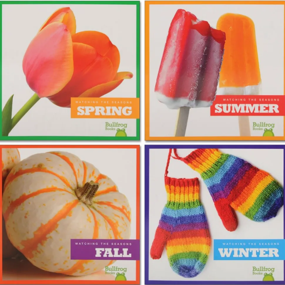 Watching the Seasons Change Paperback Books Set of 4