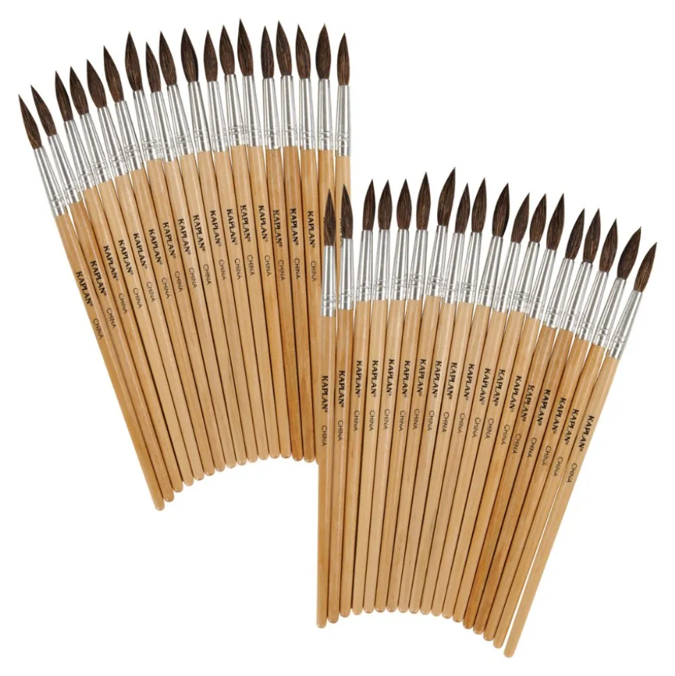 Watercolor Brush Set Set of 36