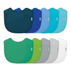 Waterproof Bib 10 Pack Color Assortment 2