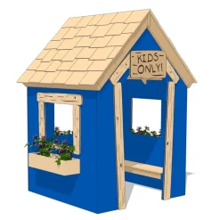 Wee Tots Clubhouse Blue