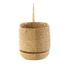 Whale Washable Wicker Floor Basket