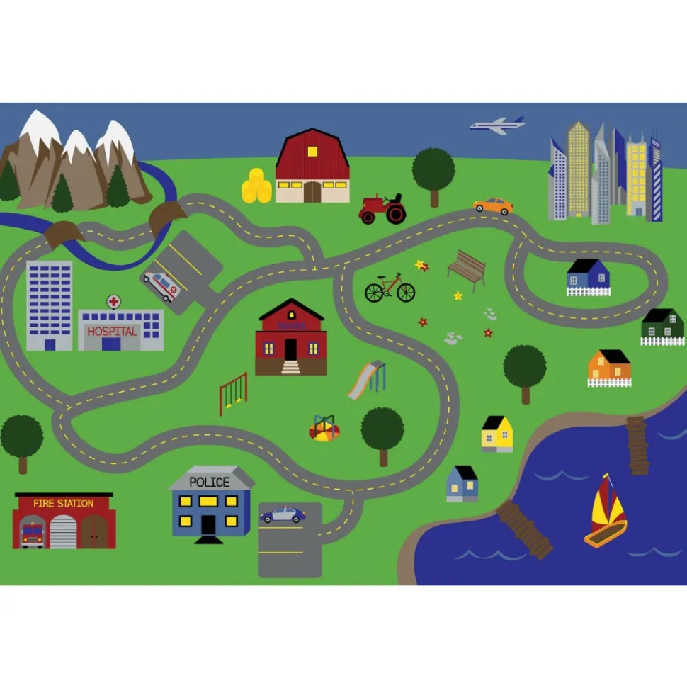 Where I Live Transportation Carpets