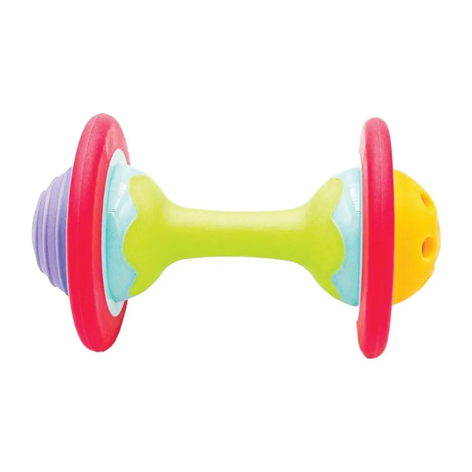 Whistle, Shake, and Roll Rattles Set of 3