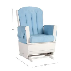 White Comfort Glider