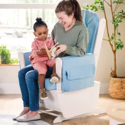 White Comfort Glider
