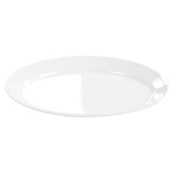 White Oval Serving Platter