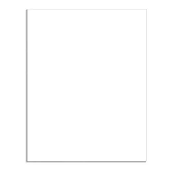 White Posterboard 50 Sheets