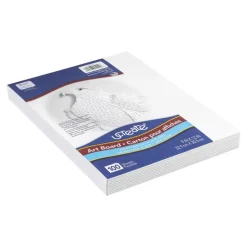 White Tagboard Packs 100 Sheets Each