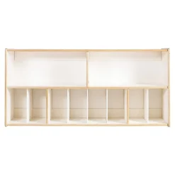White Wall Diaper Storage