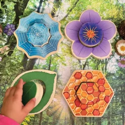 Who's Hiding? Garden Bug Puzzles Set of 4