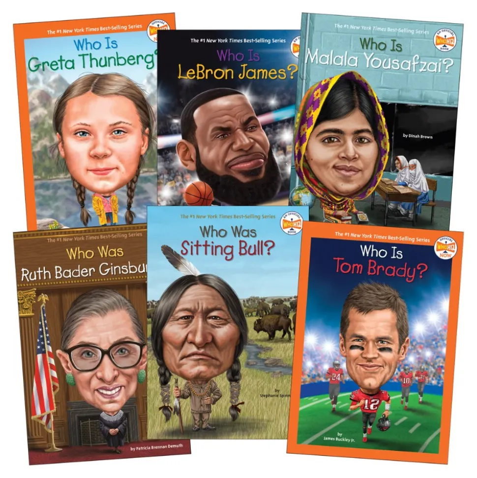 Who Was/Is Books Set of 6