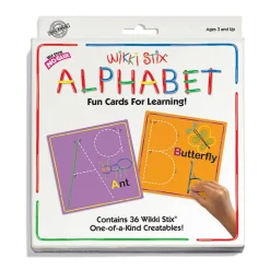 Wikki Stix® Alphabet With Upper & Lowercase and Numbers