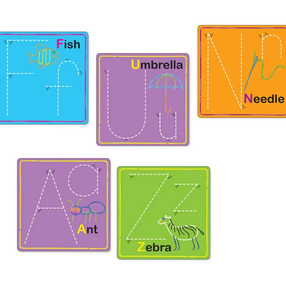 Wikki Stix® Alphabet With Upper & Lowercase and Numbers