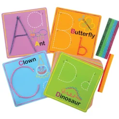 Wikki Stix® Alphabet With Upper & Lowercase and Numbers