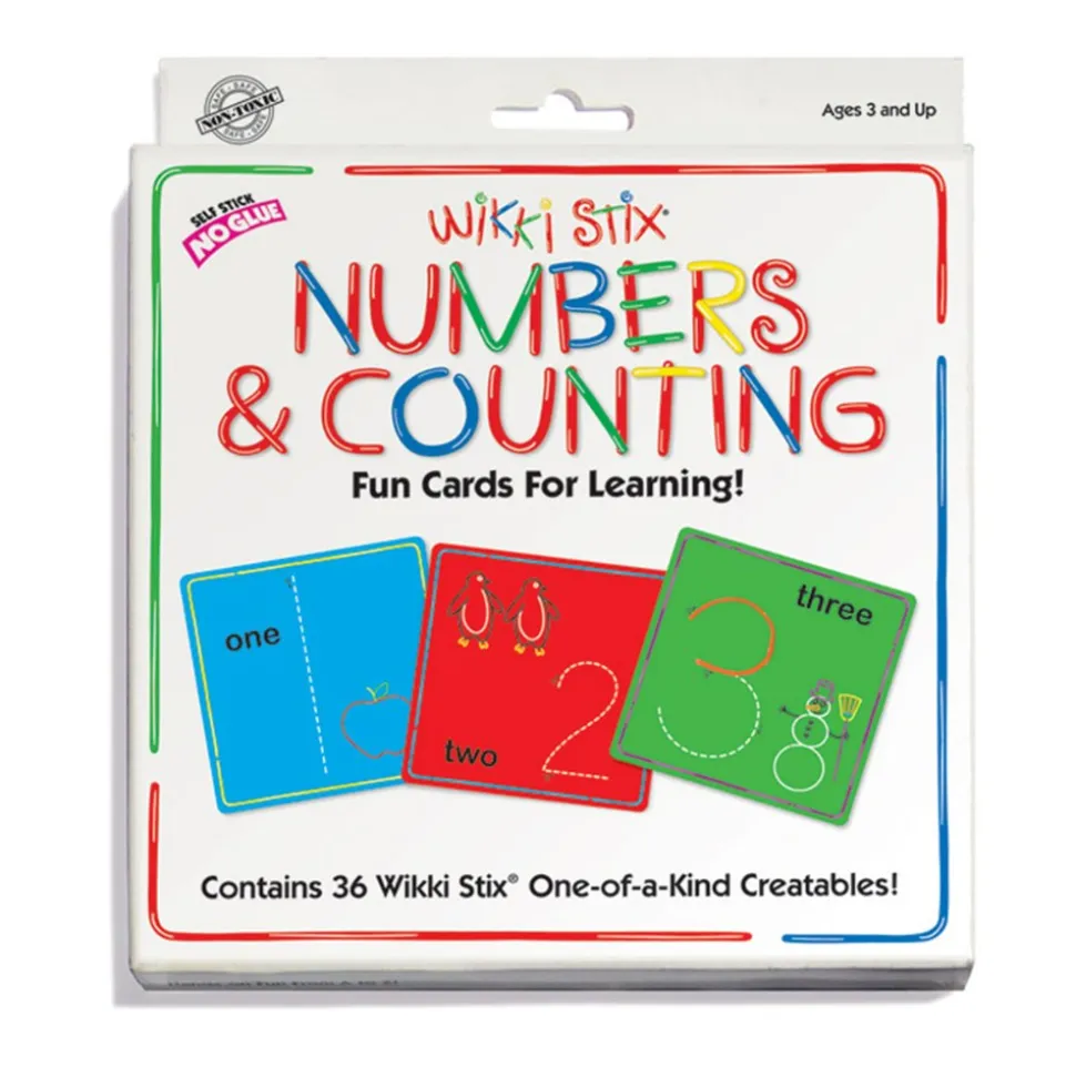 Wikki Stix® Alphabet With Upper & Lowercase and Numbers