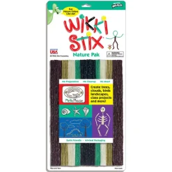 Wikki Stix® Triple Pak Nature, Primary, Neon 144 Pieces