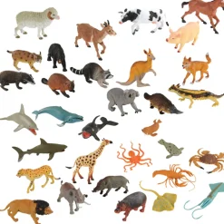 Wildlife Animals Collection Set of 32