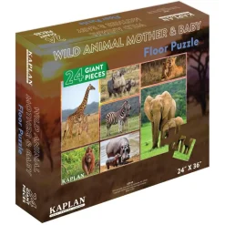 Wildlife Floor Puzzles Set of 3