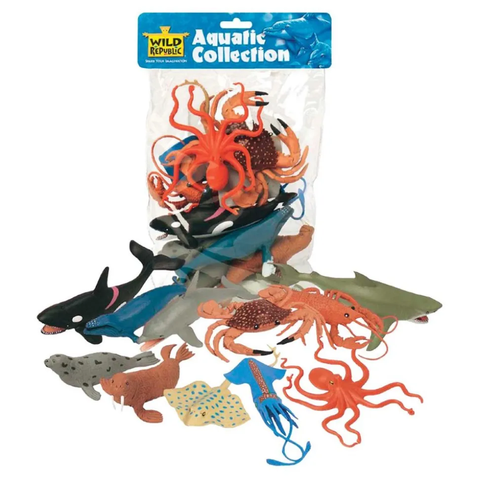 Wild Republic 11 Piece Aquatic Collection
