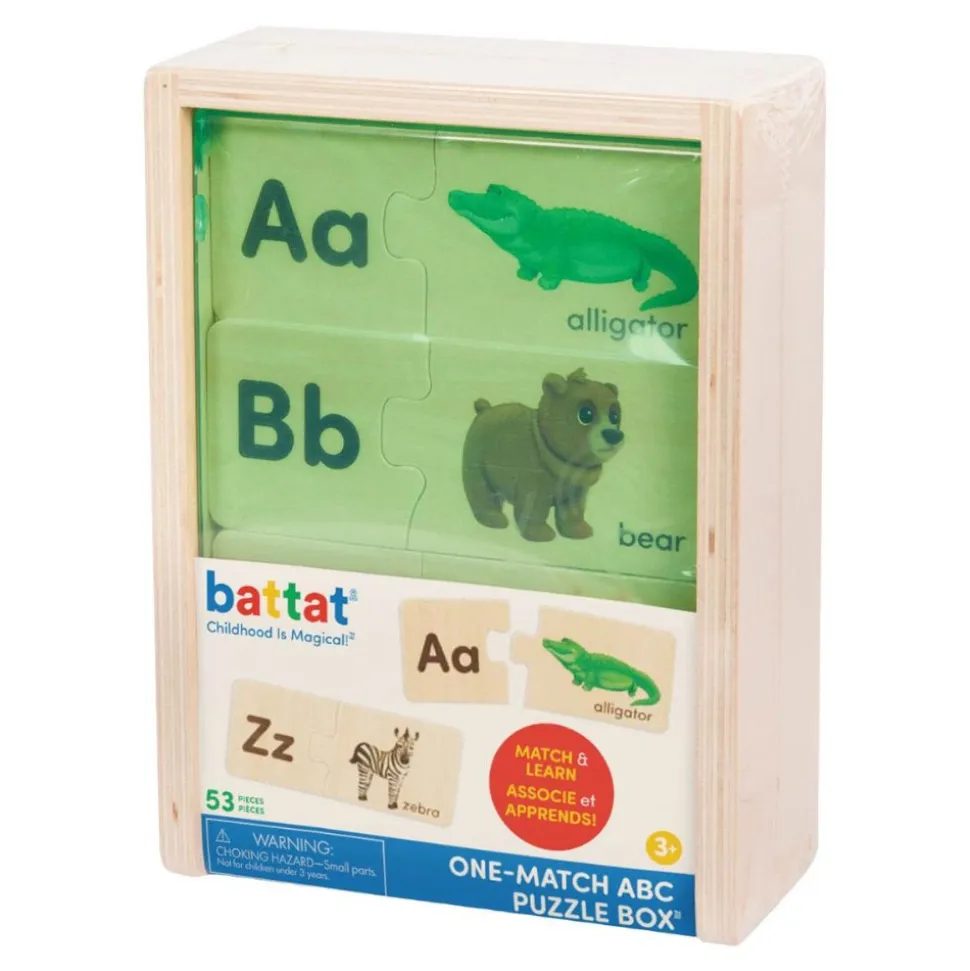 Wooden ABC & Numbers Puzzles