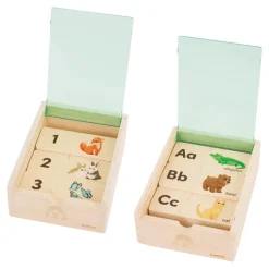 Wooden ABC & Numbers Puzzles