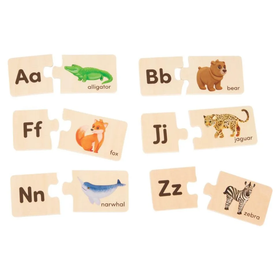 Wooden ABC & Numbers Puzzles