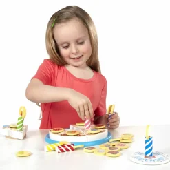 Wooden Birthday Party Cake Set