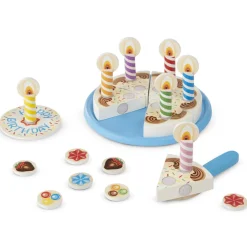 Wooden Birthday Party Cake Set