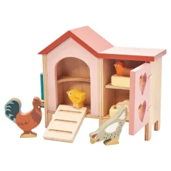 Wooden Chicken Coop Playset