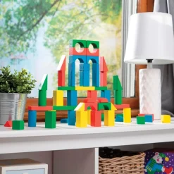 Wooden Color Blocks 100 Pieces