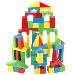 Wooden Color Blocks 200 Pieces