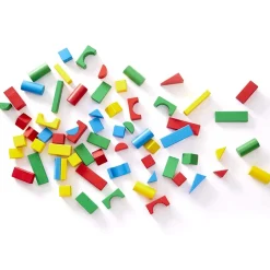 Wooden Color Blocks 200 Pieces