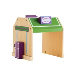 Wooden Community Buildings for Block Play