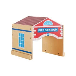 Wooden Community Buildings for Block Play
