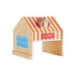 Wooden Community Buildings for Block Play