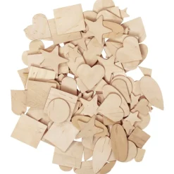 Wooden Craft Pieces 350 Pieces