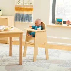 Wooden Doll High Chair