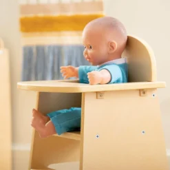 Wooden Doll High Chair