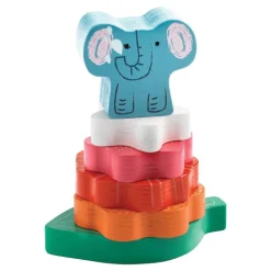 Wooden Elephant Paradise Puzzle & Stacker