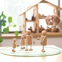 Wooden Family Playset