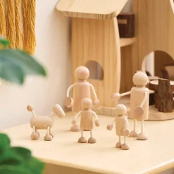 Wooden Family Playset