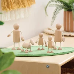 Wooden Family Playset