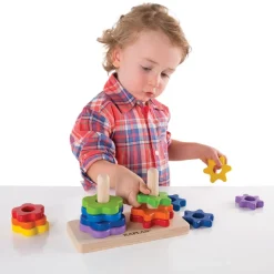 Wooden Flower Twist Sorter