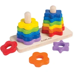 Wooden Flower Twist Sorter