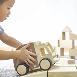 Wooden Garbage Truck