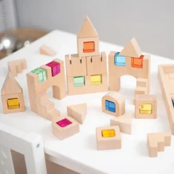 Wooden Gem Blocks