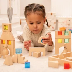Wooden Gem Blocks