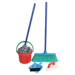 Wooden Housekeeping Stand with Accessories